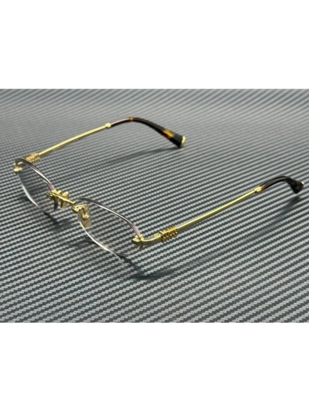 New Miu Miu Women Gold Eyeglasses 51-20-140
